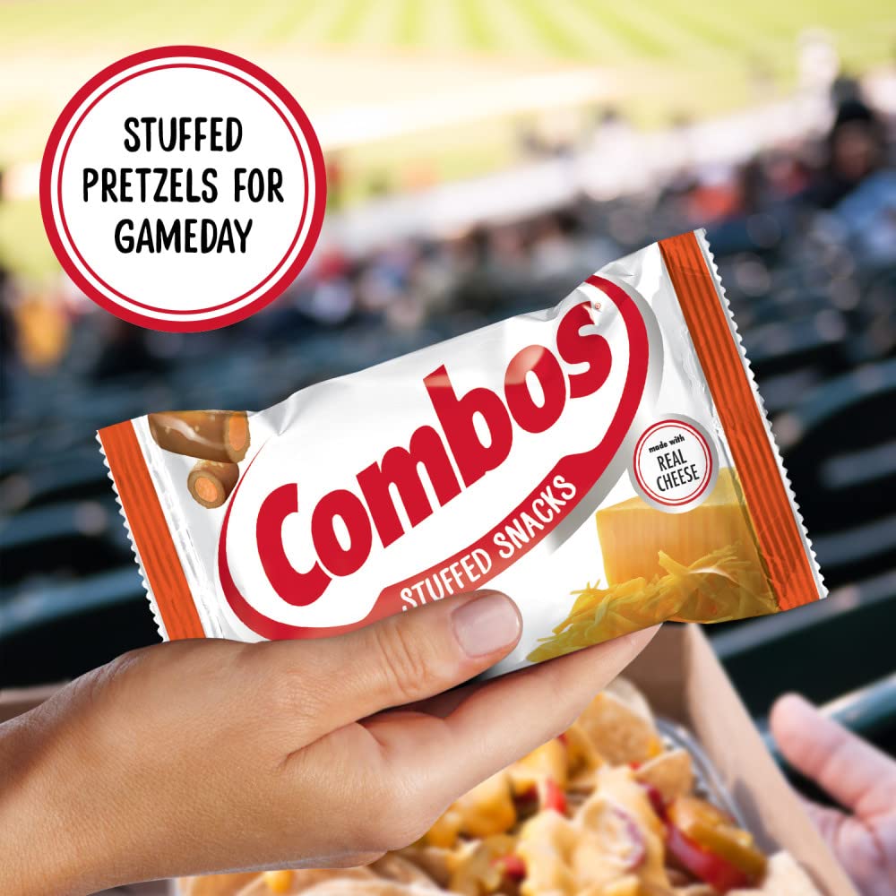 COMBOS Cheddar Cheese and Pretzels Snack Bags 1.8 Ounce, Pack of 18, Baked Pretzel and Cheese Snacks COMBOS Bulk Box - Image 6