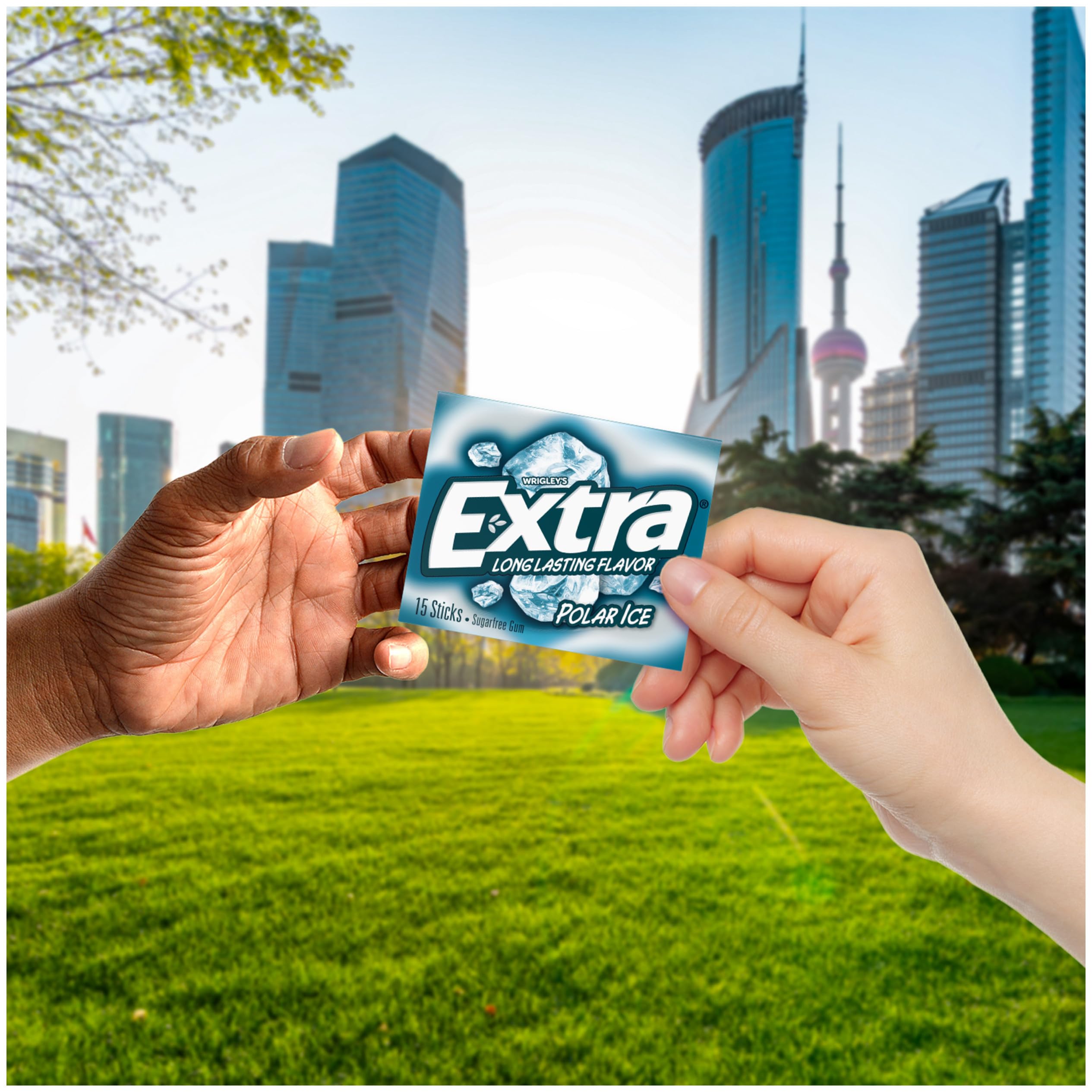 EXTRA Polar Ice Gum Sugar-Free, 8 Ct/Box, Pack of 6 (48 Count Total), Bulk Mint Gum - Image 4