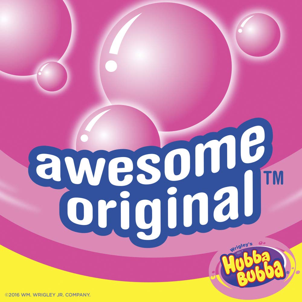 HUBBA BUBBA Bubble Gum Tape - Original Chewing Gum Bulk Pack, 2 oz, Pack of 6 Candy Bulk - Image 3