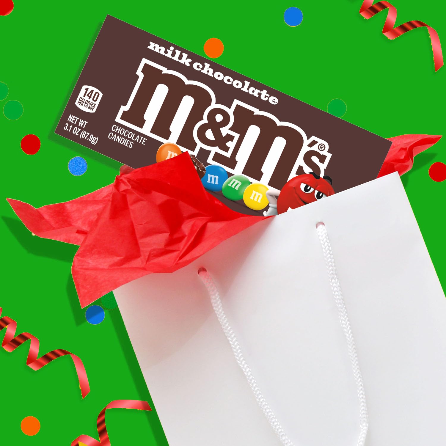 M&M'S Milk Chocolate Candy Movie Theater Box, 3.10 Ounce (Pack of 12) - Image 6