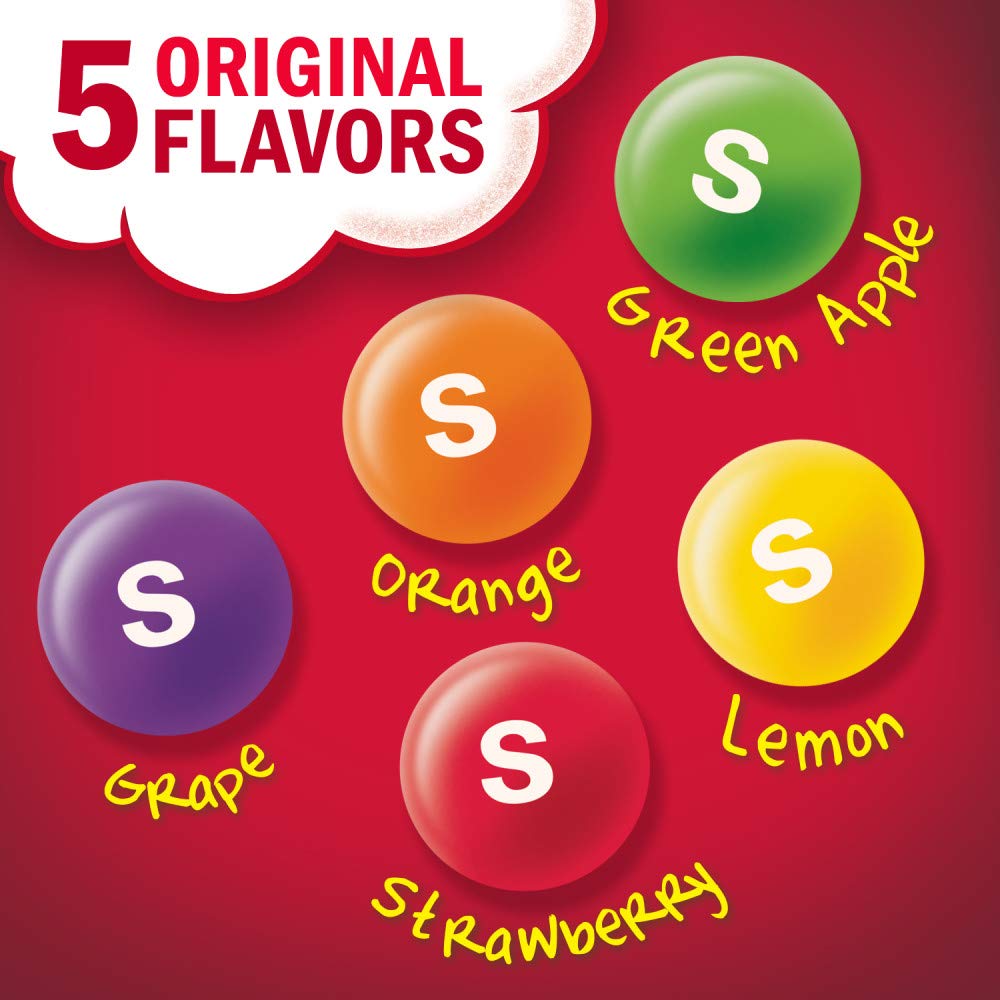 SKITTLES Original Summer Chewy Candy, Party Size, 50 Oz Resealable Bulk Candy Bag - Image 4