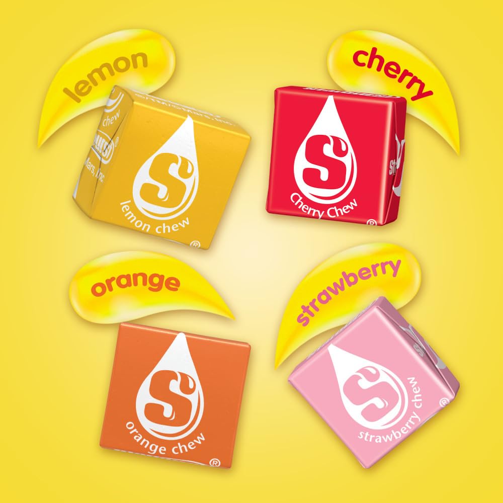 STARBURST Chewy Candy, Sharing Size, Individually Wrapped Fruit Chews Candy, 15.6 oz Resealable Bag - Image 3