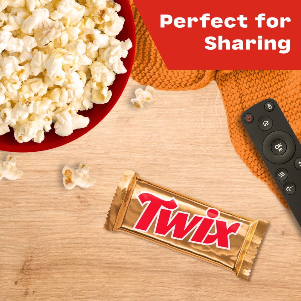 TWIX Bulk Chocolate Candy Individually Wrapped, Full Size, Caramel Chocolate Cookie Candy Bar, Perfect for Snacks, Parites, Goodie Bags, Holidays 36-Count Box - Image 9